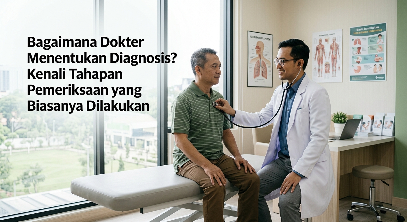 Bagaimana Dokter Menentukan Diagnosis? Kenali Tahapan Pemeriksaan yang Biasanya Dilakukan